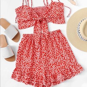 Red 2 piece set